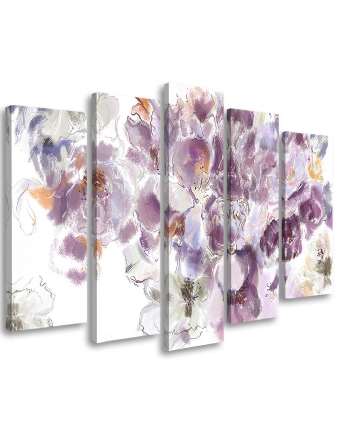 Modernes Wandbild - Iris Blume | Feeby
