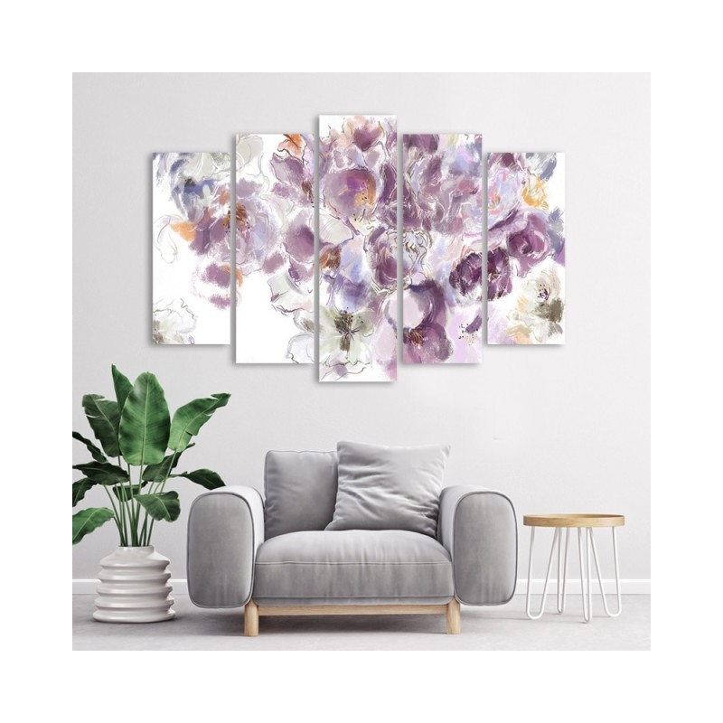 Modernes Wandbild - Iris Blume | Feeby
