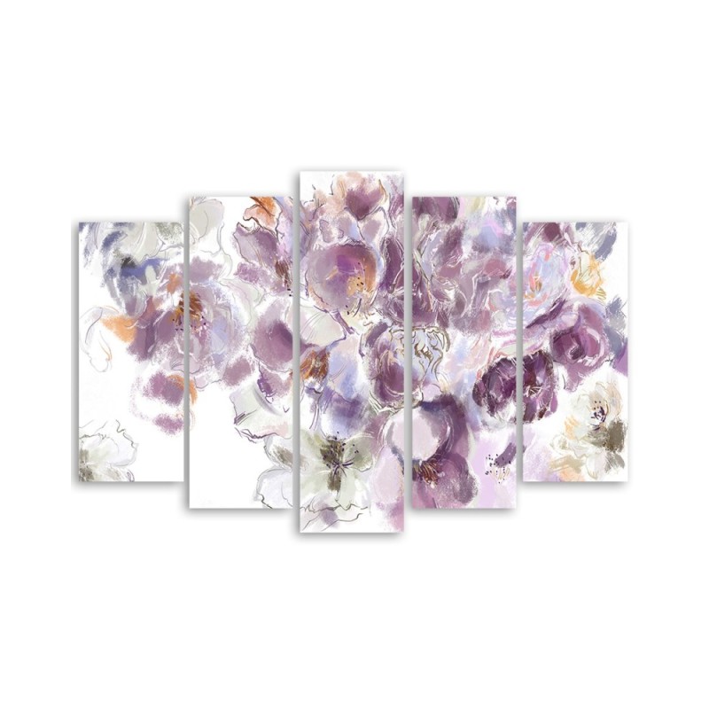 Modernes Wandbild - Iris Blume | Feeby