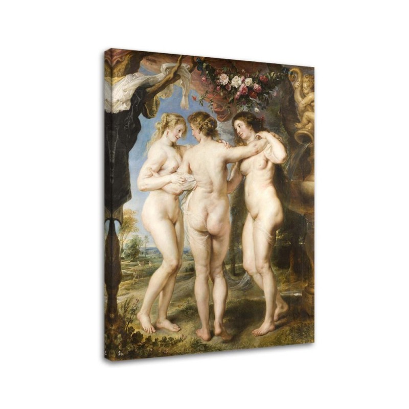 Leinwandbild - Drei Grazien - P. P. Rubens Reproduktion | Feeby