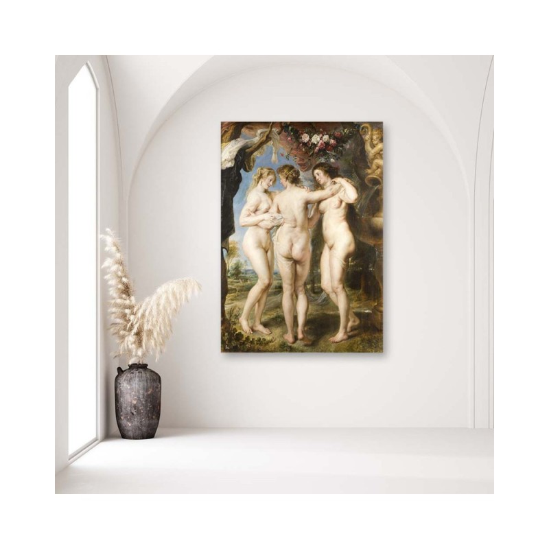 Leinwandbild - Drei Grazien - P. P. Rubens Reproduktion | Feeby