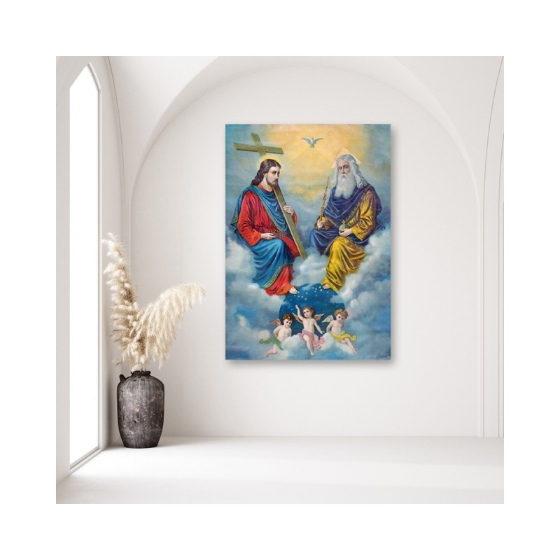 Modernes Wandbild - Heilige Dreifaltigkeit | Feeby