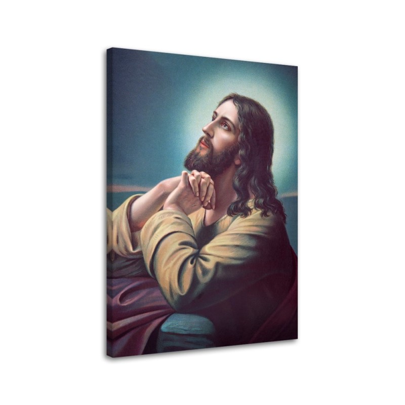 Bild auf Leinwand - Jesus betet | Feeby