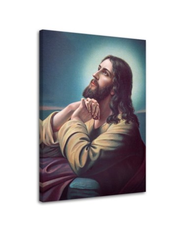 Bild auf Leinwand - Jesus betet | Feeby