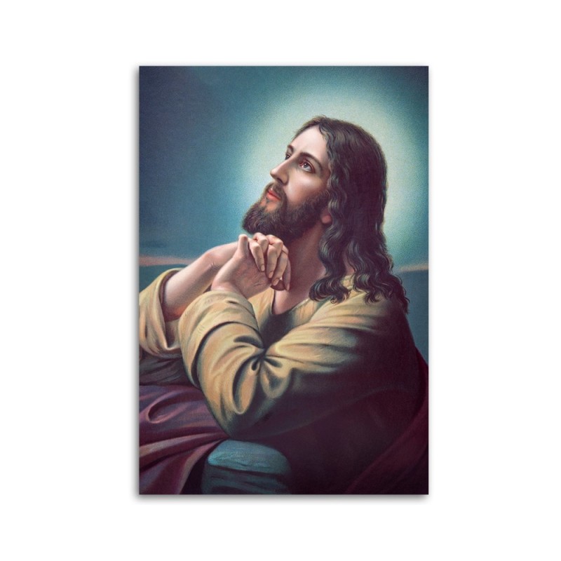 Bild auf Leinwand - Jesus betet | Feeby
