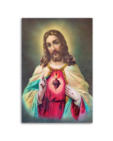 Leinwandbild modern - Herz von Jesus Christus | Feeby