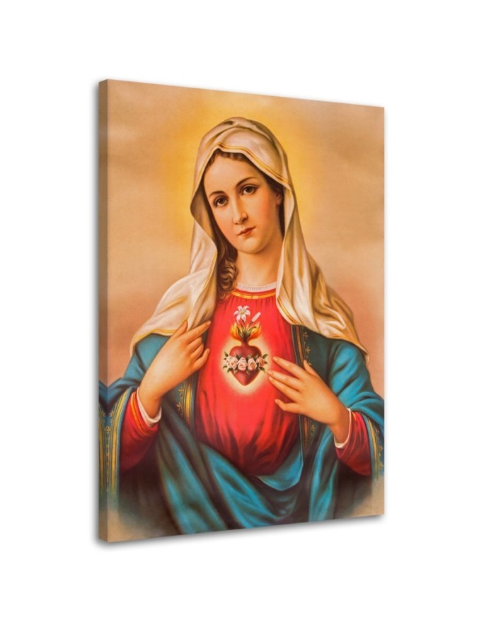 Leinwandbild - Herz der Jungfrau Maria | Feeby