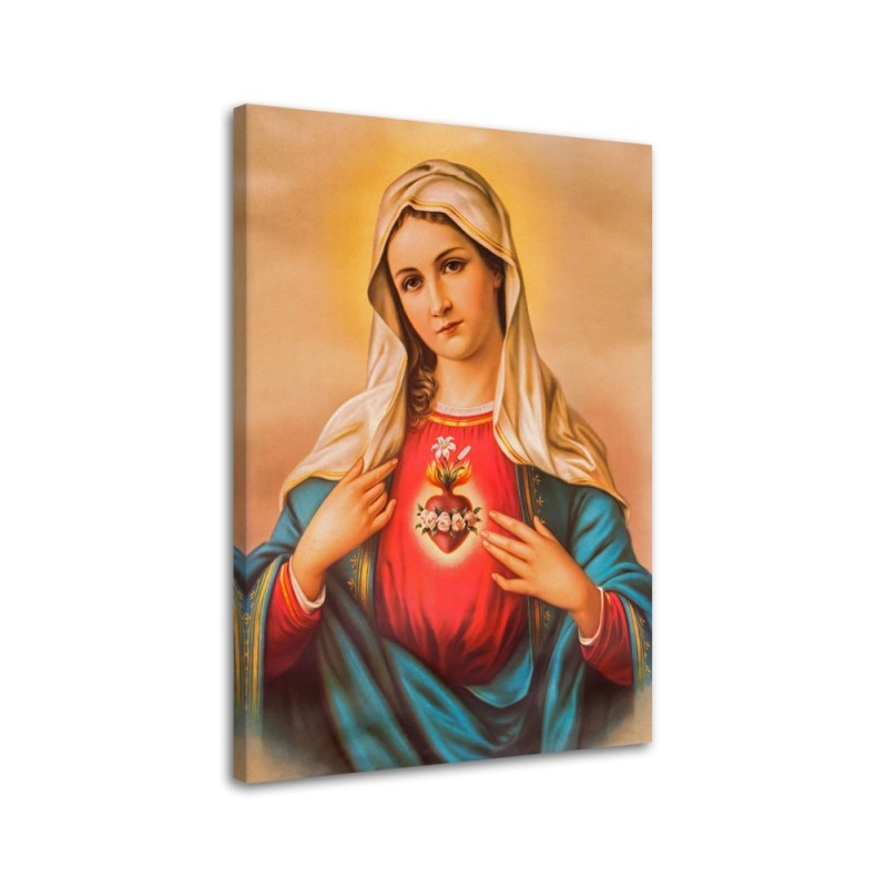 Leinwandbild - Herz der Jungfrau Maria | Feeby