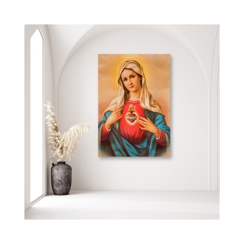 Leinwandbild - Herz der Jungfrau Maria | Feeby