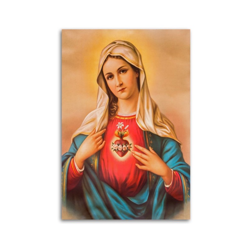 Leinwandbild - Herz der Jungfrau Maria | Feeby
