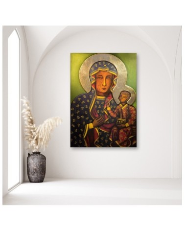 Bild auf Leinwand - Mutter Gottes von Tschenstochau | Feeby