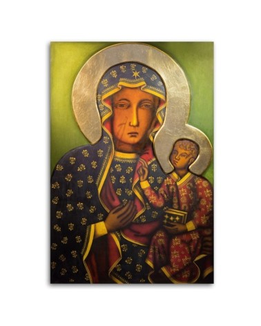 Bild auf Leinwand - Mutter Gottes von Tschenstochau | Feeby