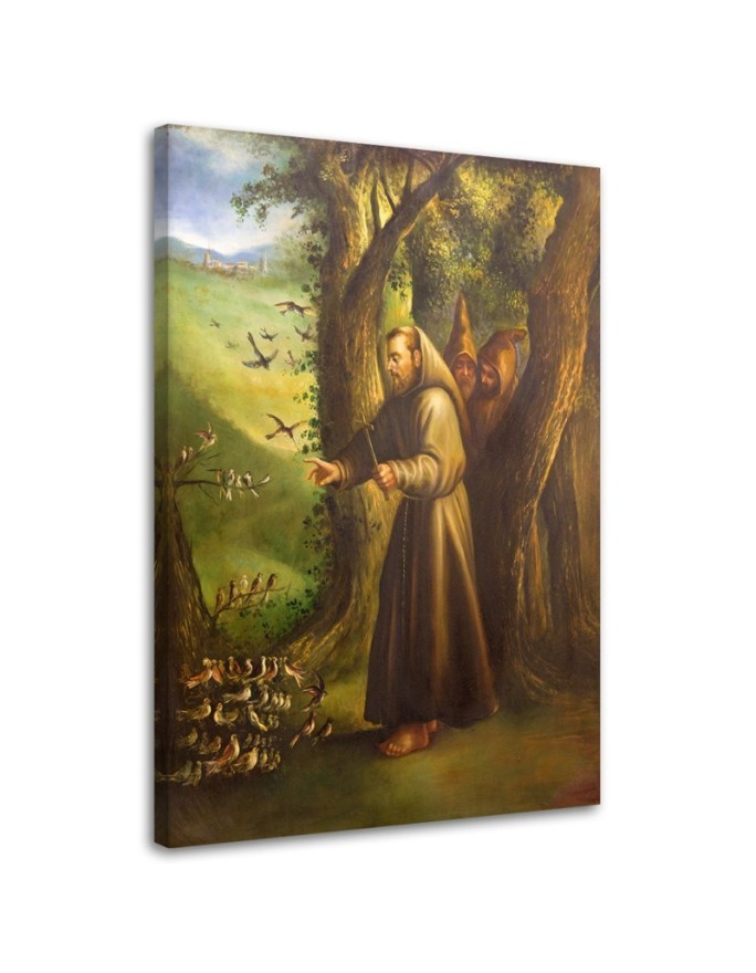 Leinwandbild - Der heilige Franz von Assisi | Feeby