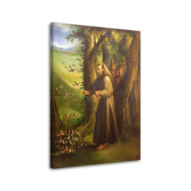 Leinwandbild - Der heilige Franz von Assisi | Feeby