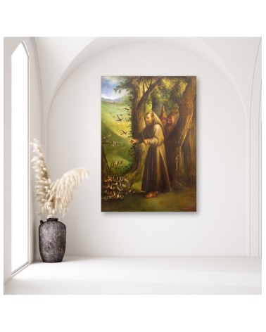 Leinwandbild - Der heilige Franz von Assisi | Feeby