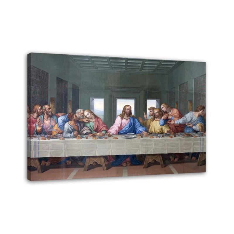 Modernes Wandbild - Letztes Abendmahl | Feeby