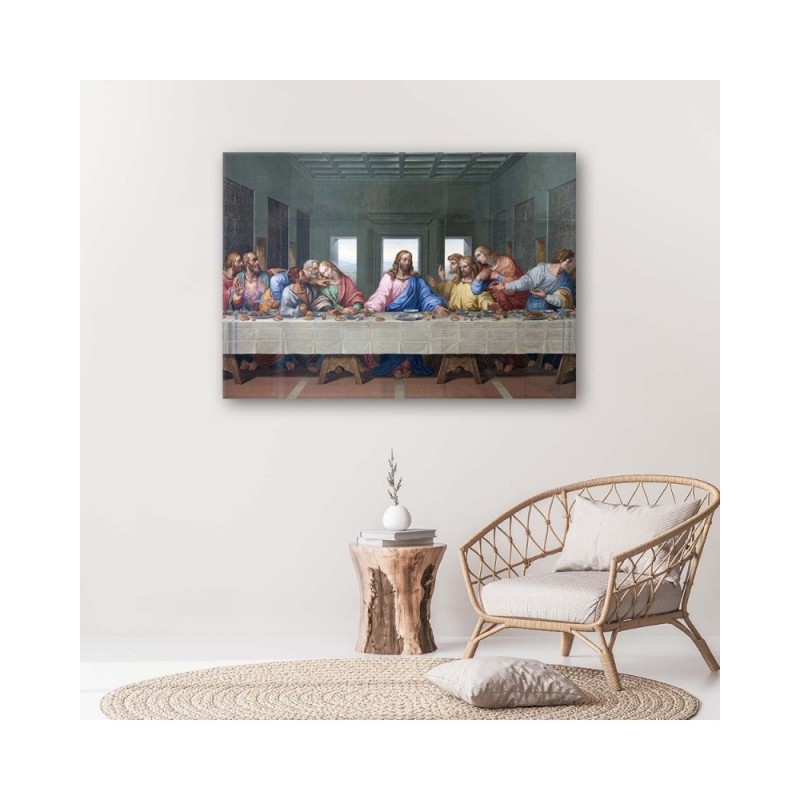 Modernes Wandbild - Letztes Abendmahl | Feeby