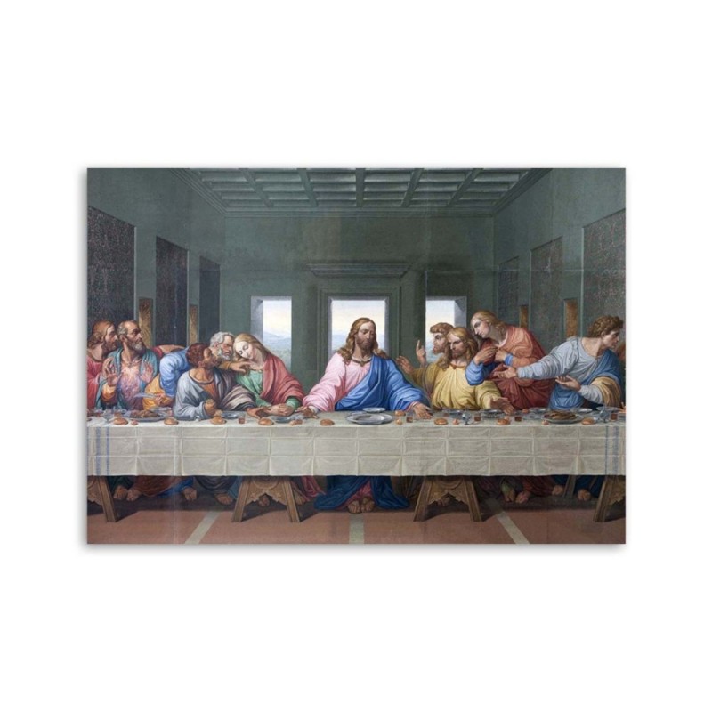 Modernes Wandbild - Letztes Abendmahl | Feeby