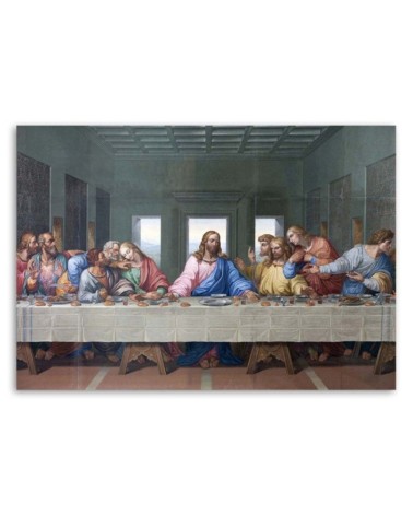 Modernes Wandbild - Letztes Abendmahl | Feeby