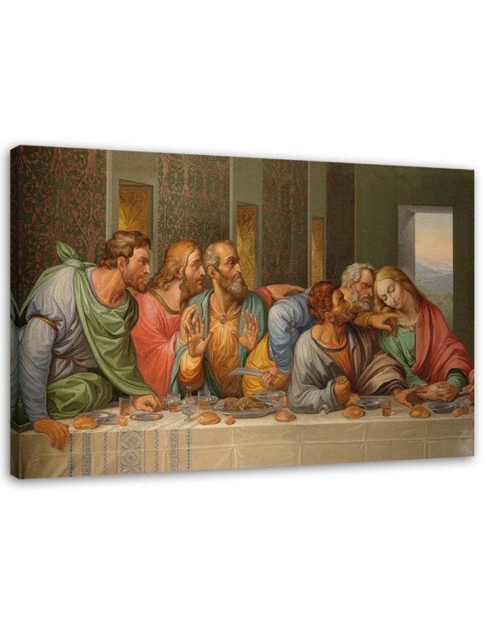 Leinwandbild - Das letzte Abendmahl Leonardo da Vinci | Feeby