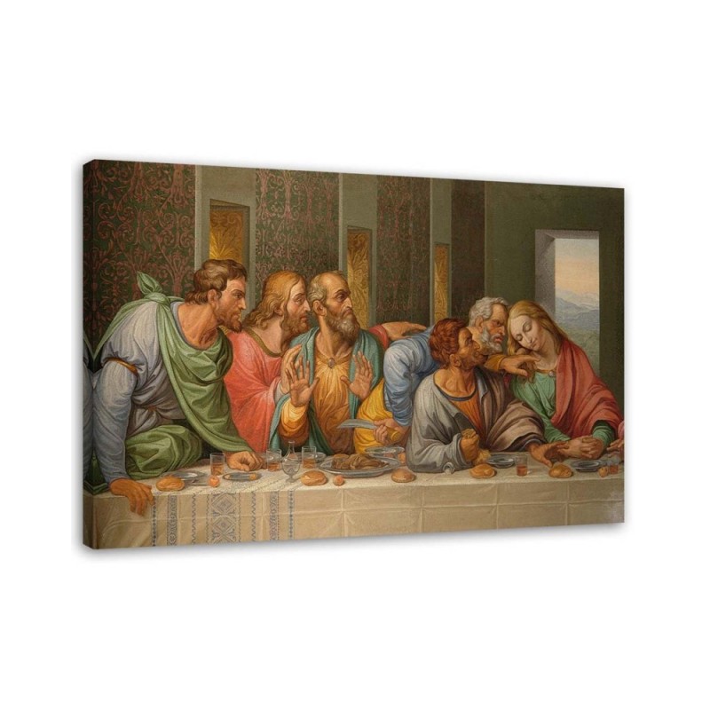 Leinwandbild - Das letzte Abendmahl Leonardo da Vinci | Feeby