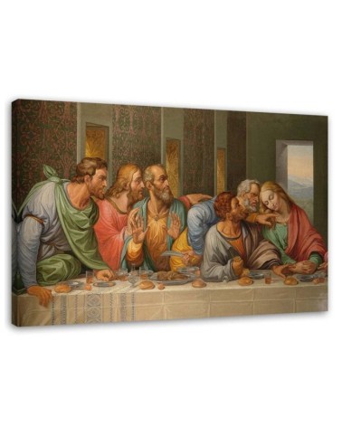 Leinwandbild - Das letzte Abendmahl Leonardo da Vinci | Feeby