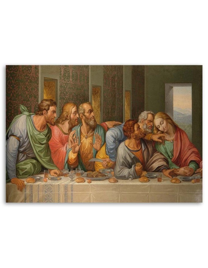 Reprodukcje obrazów - Ostatnia Wieczerza Leonardo da Vinci | FEEBY