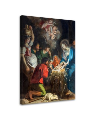 Leinwandbild - Weihnachtskirche St. Paul in Antwerpen | Feeby