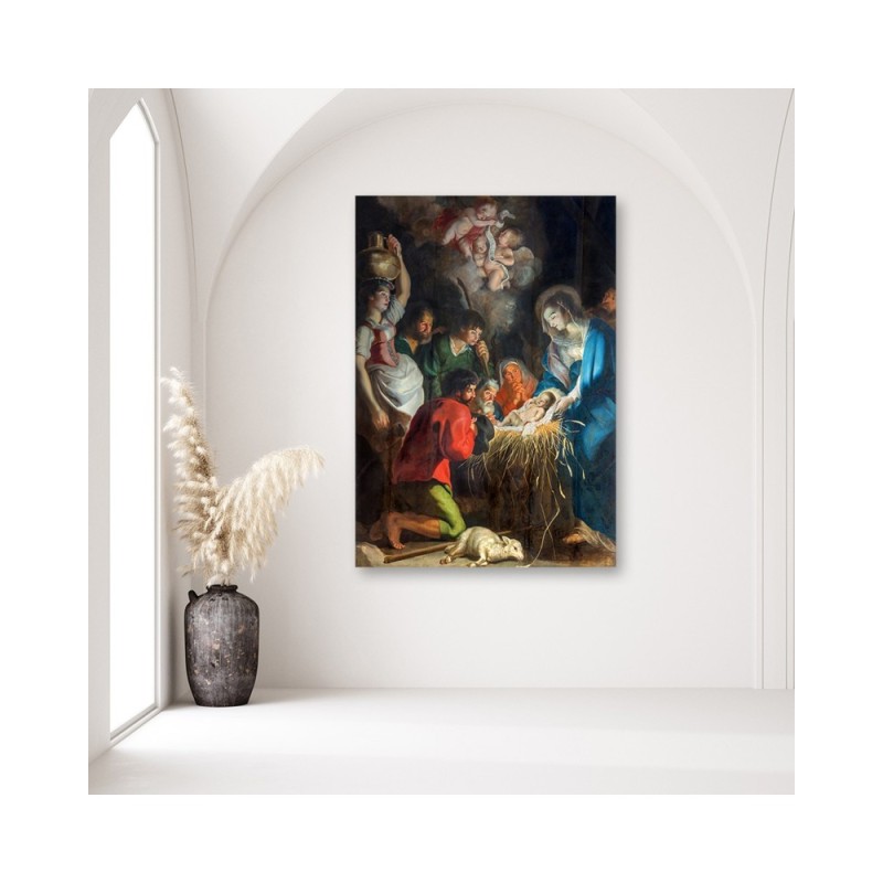 Leinwandbild - Weihnachtskirche St. Paul in Antwerpen | Feeby