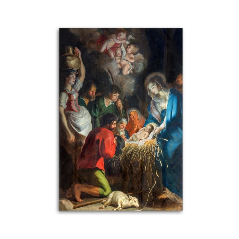 Leinwandbild - Weihnachtskirche St. Paul in Antwerpen | Feeby