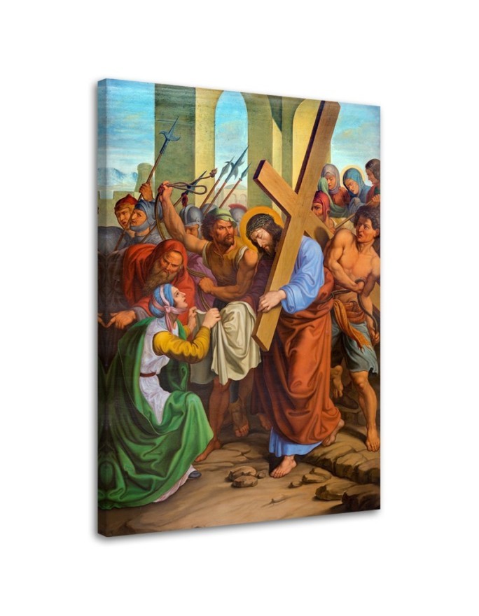 Bild - Jesus und die heilige Veronika Kreuzweg Wien | Feeby