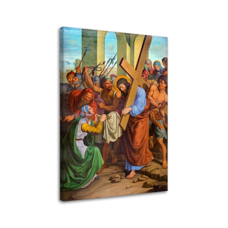 Bild - Jesus und die heilige Veronika Kreuzweg Wien | Feeby