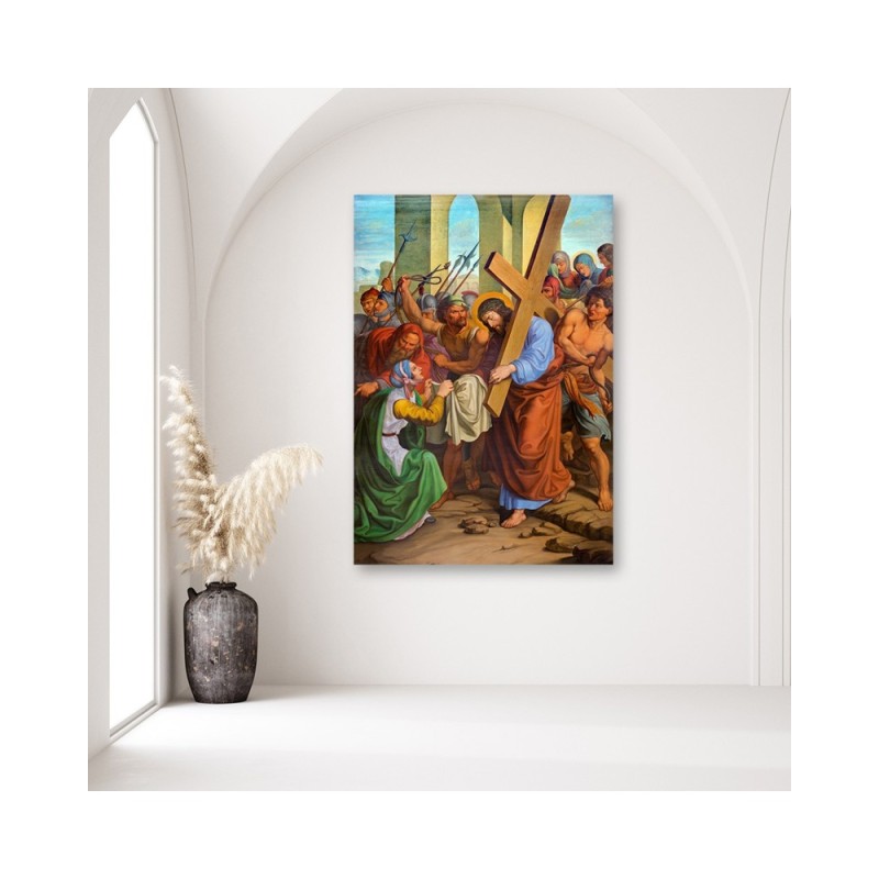 Bild - Jesus und die heilige Veronika Kreuzweg Wien | Feeby