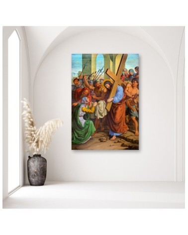 Bild - Jesus und die heilige Veronika Kreuzweg Wien | Feeby