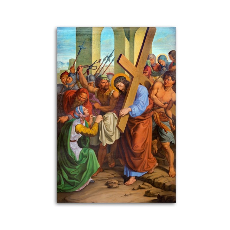 Bild - Jesus und die heilige Veronika Kreuzweg Wien | Feeby