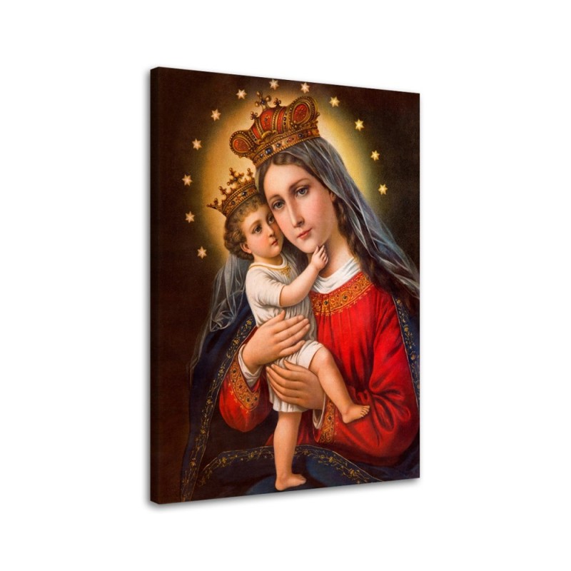 Leinwandbild - Madonna mit Kind | Feeby