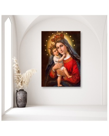 Leinwandbild - Madonna mit Kind | Feeby
