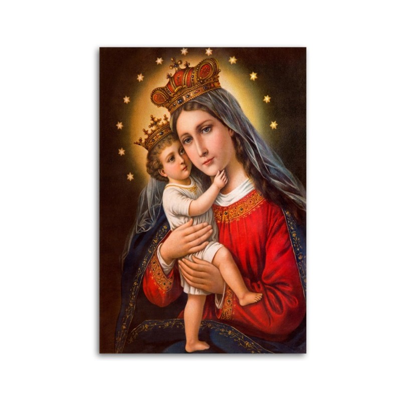 Leinwandbild - Madonna mit Kind | Feeby