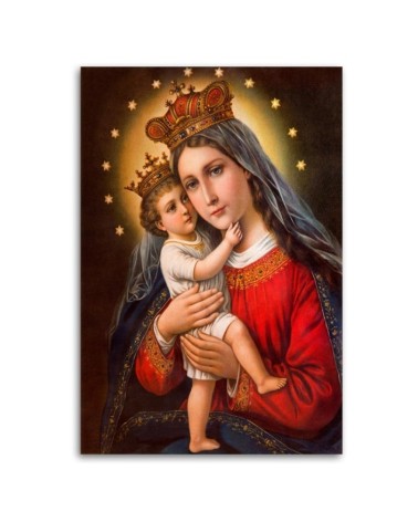 Leinwandbild - Madonna mit Kind | Feeby