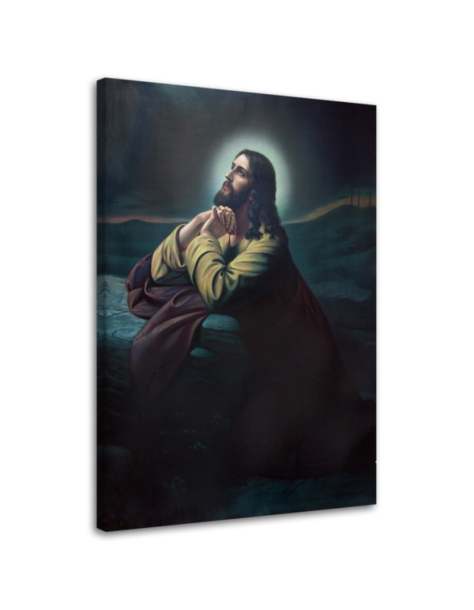 Leinwandbild - Das Gebet Jesu im Garten des Ölbergs | Feeby