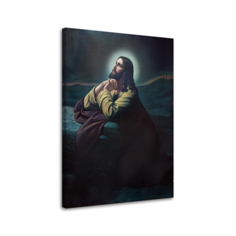 Leinwandbild - Das Gebet Jesu im Garten des Ölbergs | Feeby