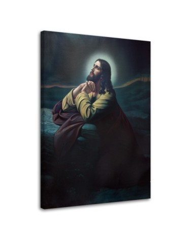 Leinwandbild - Das Gebet Jesu im Garten des Ölbergs | Feeby