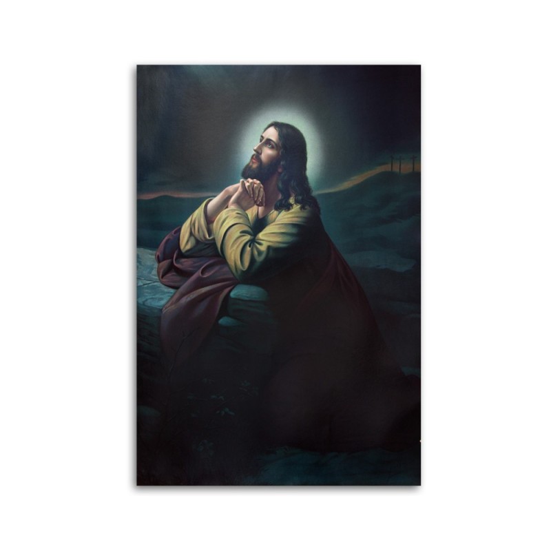 Leinwandbild - Das Gebet Jesu im Garten des Ölbergs | Feeby