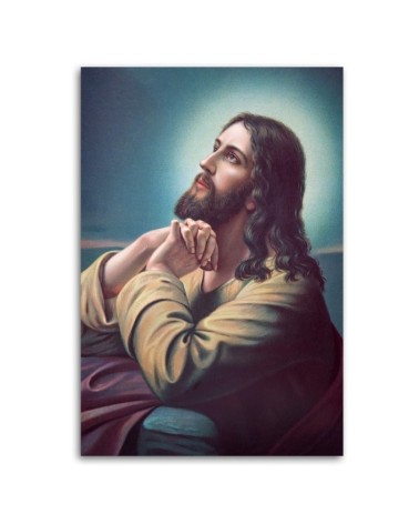 Leinwandbild - Jesus im Garten des Ölbergs | Feeby