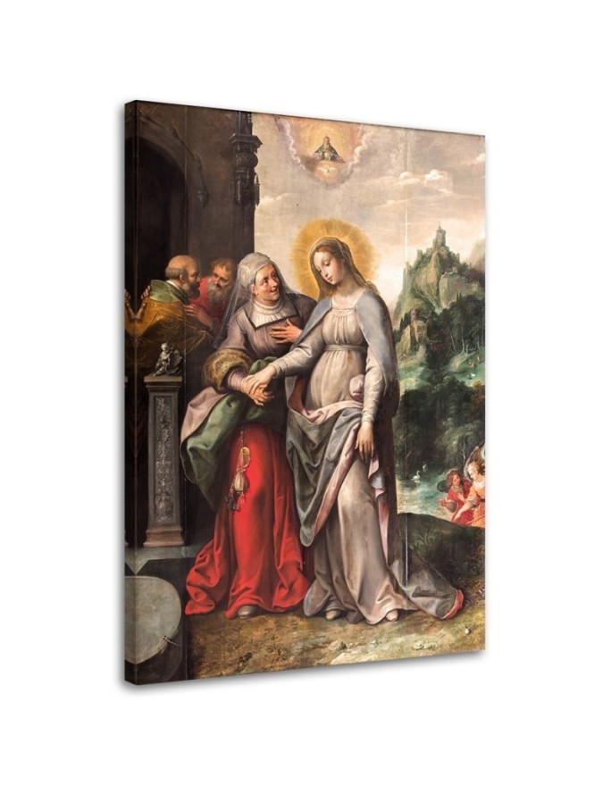 Leinwandbild - Besuch von St. Elisabeth Francken Antwerpen | Feeby