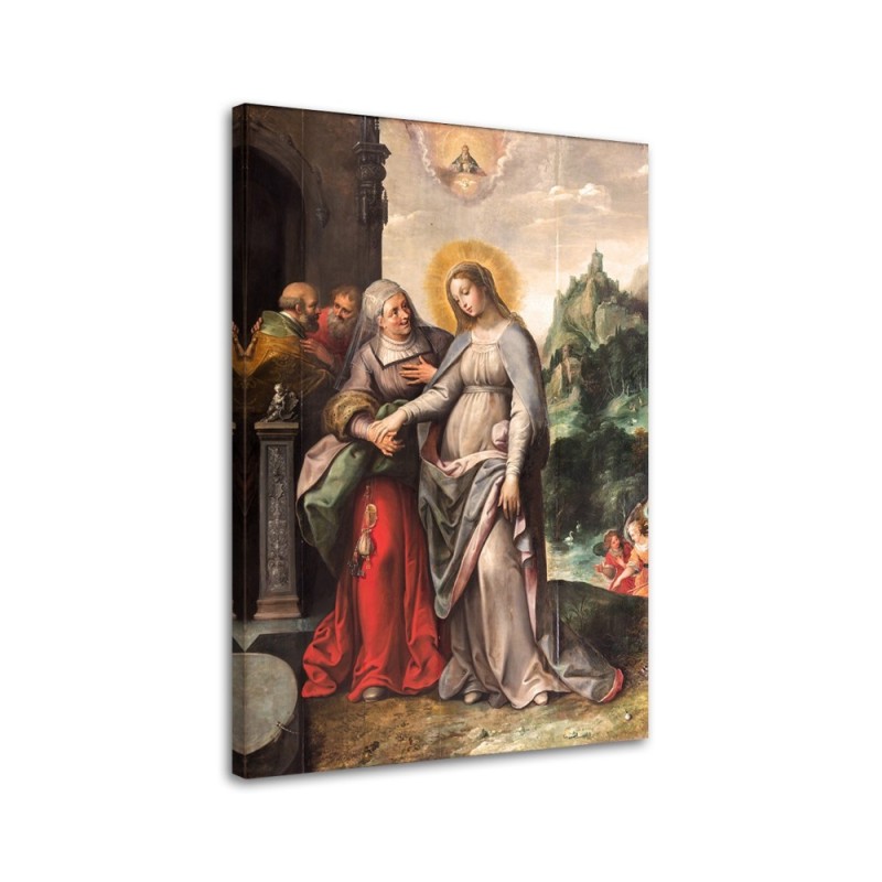 Leinwandbild - Besuch von St. Elisabeth Francken Antwerpen | Feeby