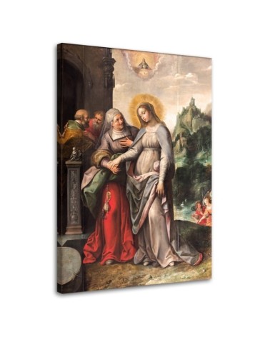 Leinwandbild - Besuch von St. Elisabeth Francken Antwerpen | Feeby