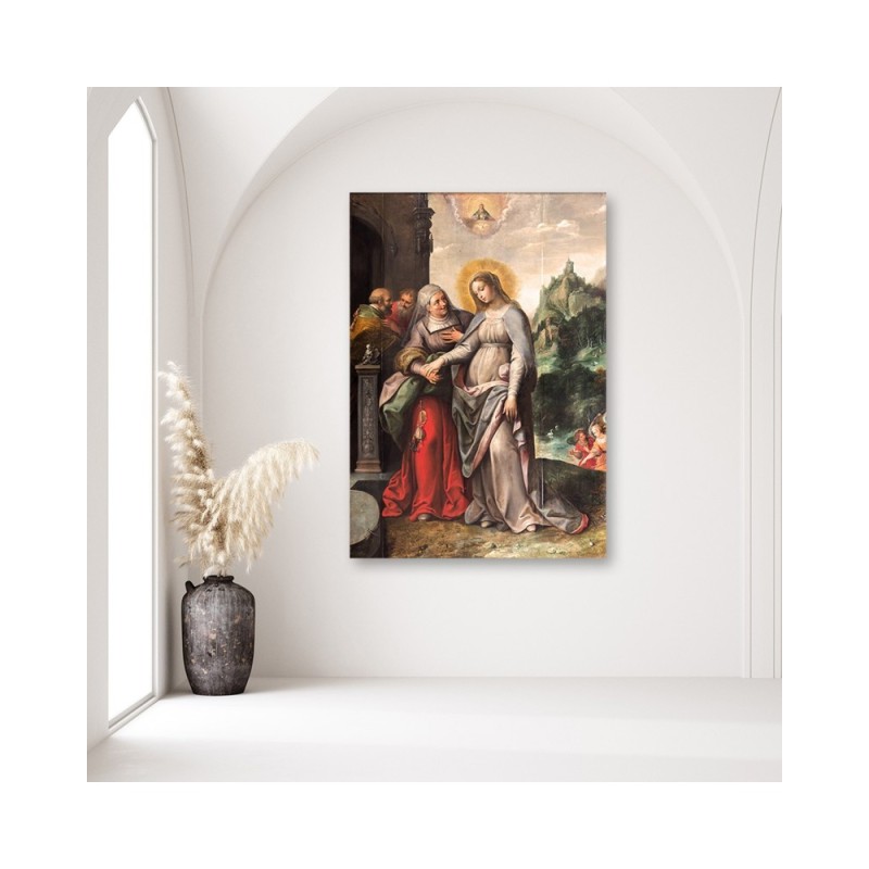 Leinwandbild - Besuch von St. Elisabeth Francken Antwerpen | Feeby