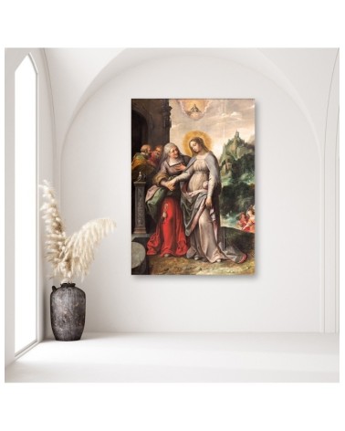 Leinwandbild - Besuch von St. Elisabeth Francken Antwerpen | Feeby