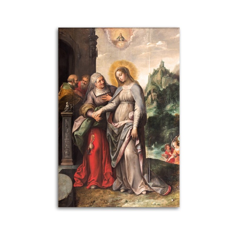 Leinwandbild - Besuch von St. Elisabeth Francken Antwerpen | Feeby